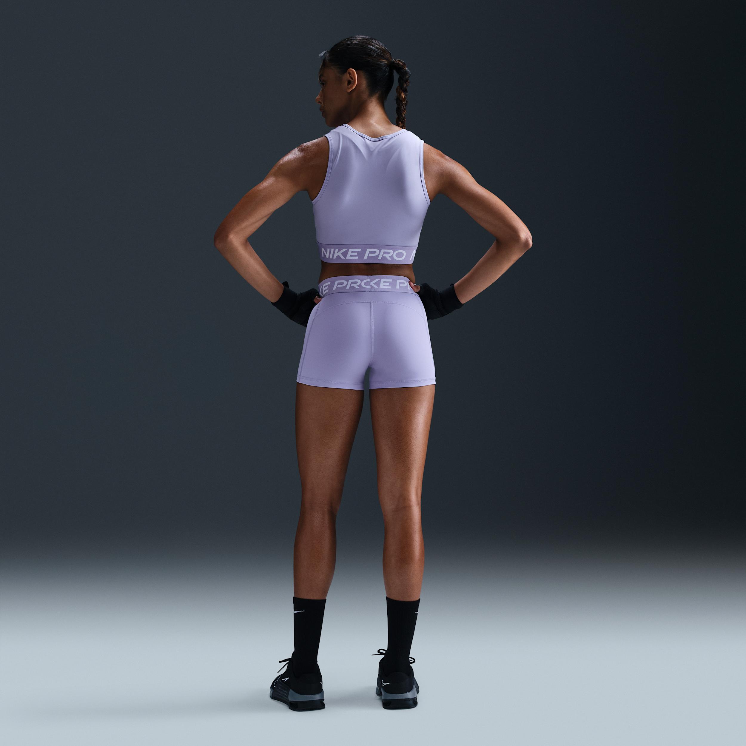 Womens Nike Pro 3 Shorts | CZ9857-533 Product Image