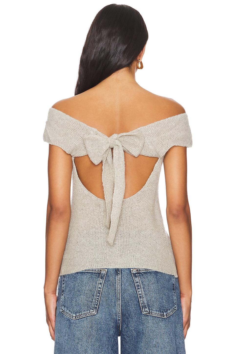 Malia Open Back Knit Top Product Image
