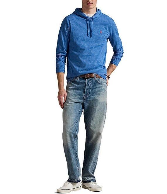 Polo Ralph Lauren Cotton Jersey Long Sleeve Hoodie Product Image