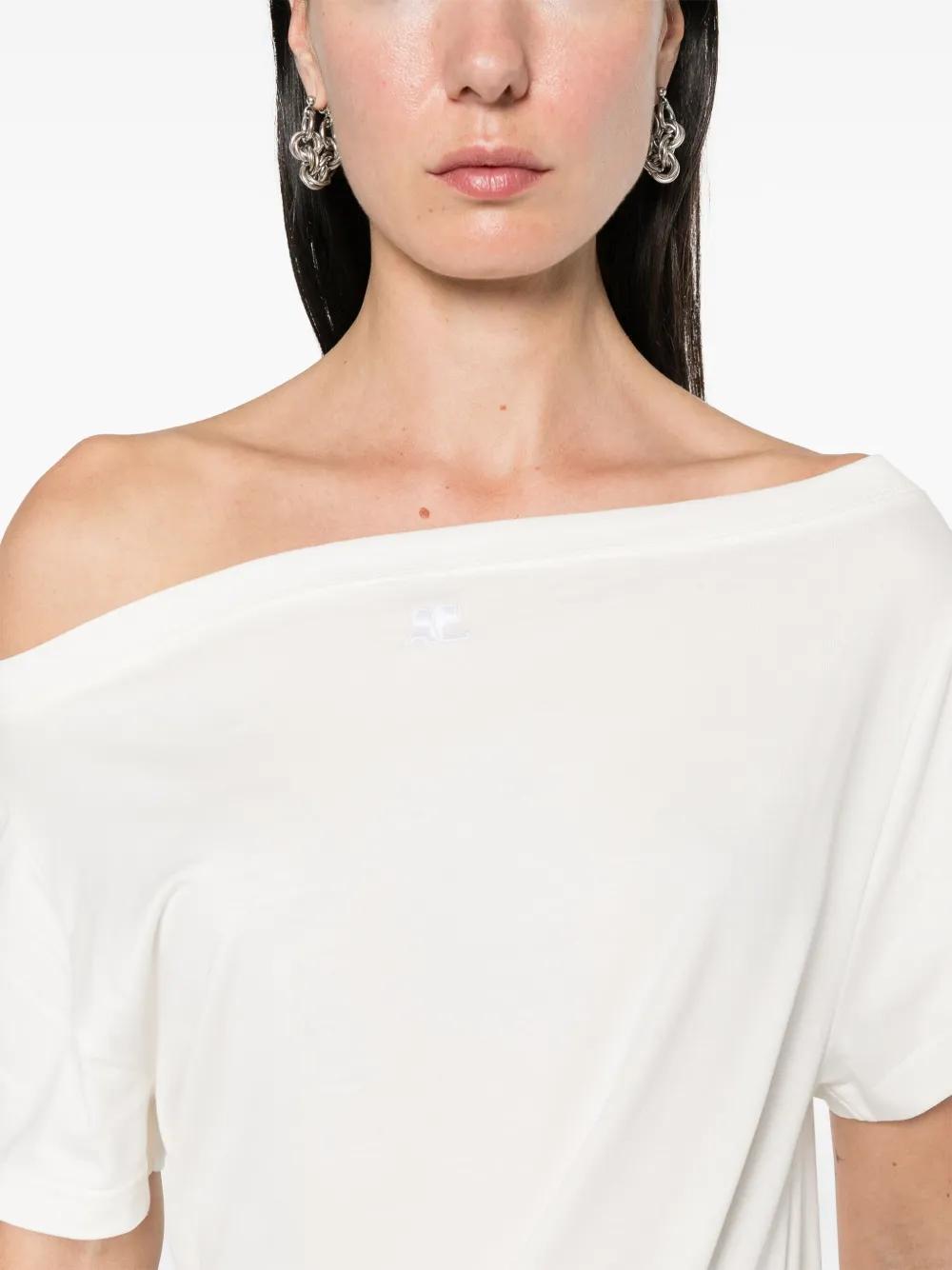 boat-neck cotton bodysuit Product Image