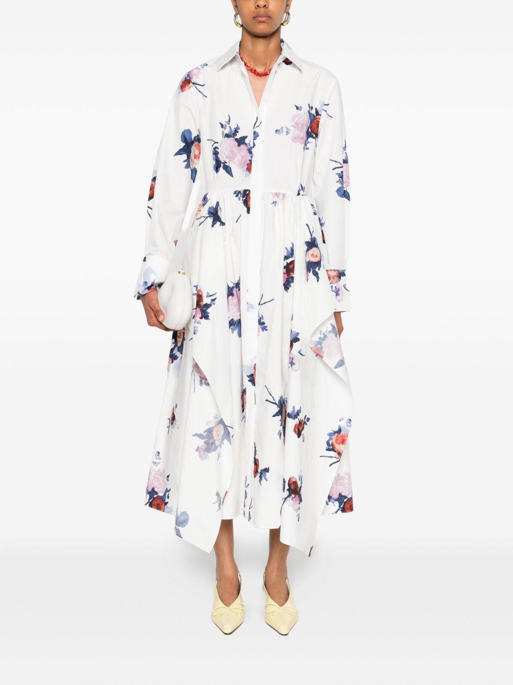 floral-print midi dress Product Image