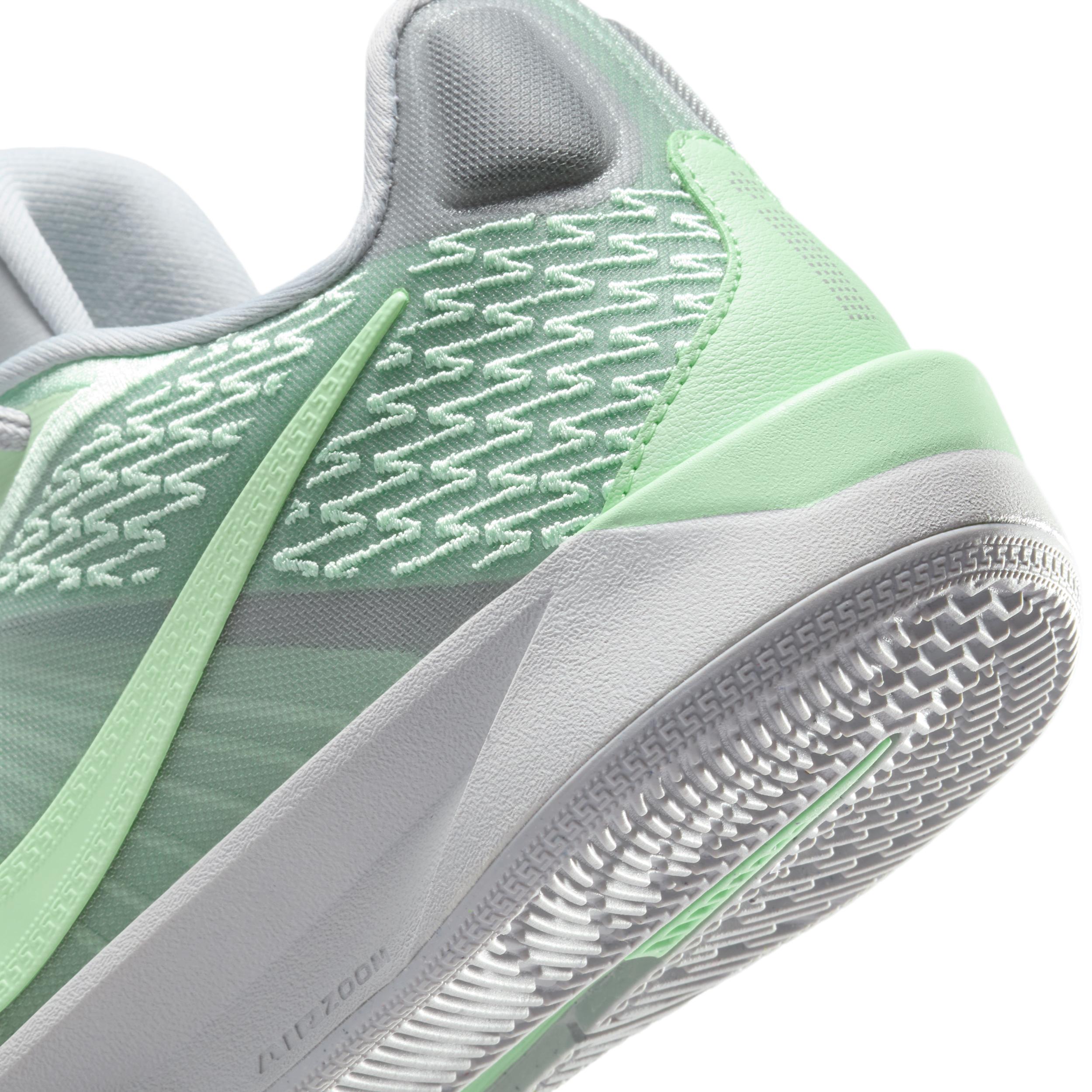 Nike Mens Sabrina Lonescu Nike Sabrina 2 - Mens Basketball Shoes Light Smoke Grey/Vapor Green/Thermal Green Product Image