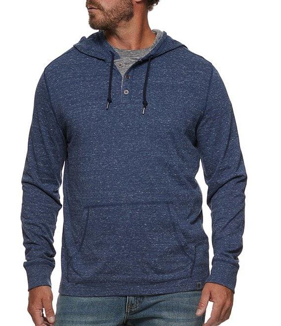 Flag and Anthem Rollins Long Sleeve Snow Slub Hooded Henley Product Image