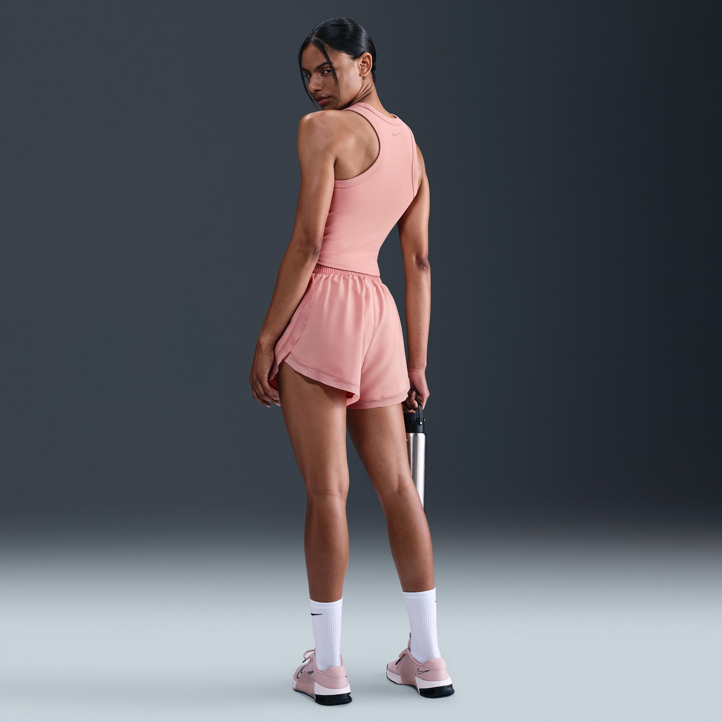 Nike Womens One Dri-FIT Loose 3 Brief-Lined Shorts | HV3503-685 Product Image