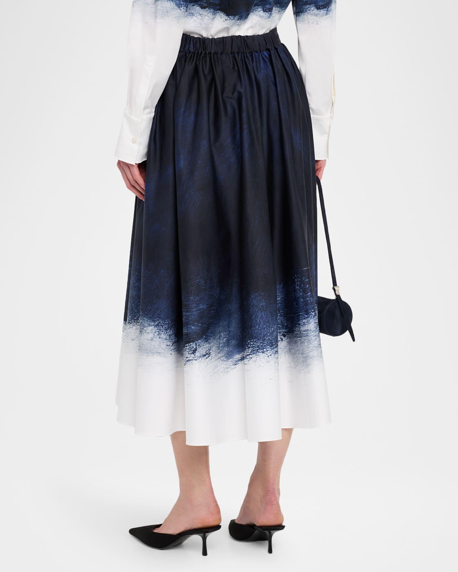 Printed Circle Skirt  Product Image