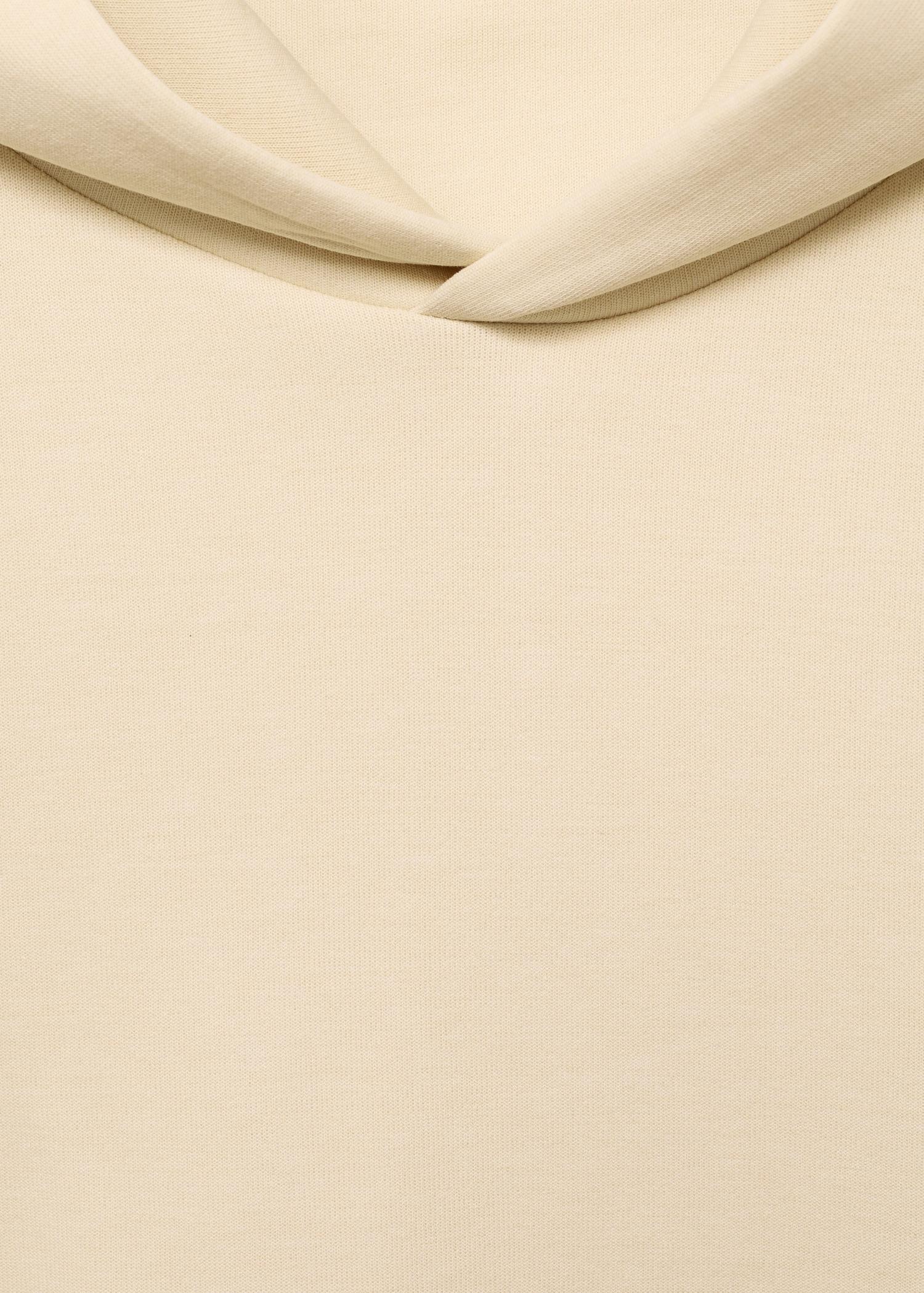 Regular-fit hoodie - Men | MANGO USA Product Image