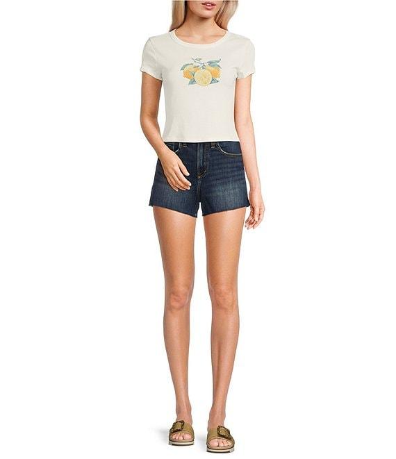 Silver Jeans Co. Beau High Rise Boyfriend Fit Shorts Product Image
