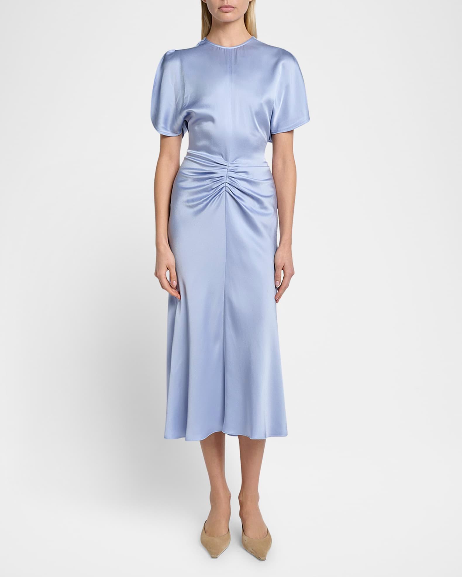 Gathered Waist Midi Dress Product Image