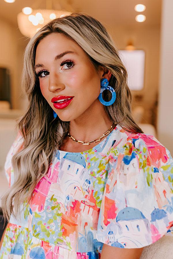 Smiling Ear To Ear Earrings Product Image