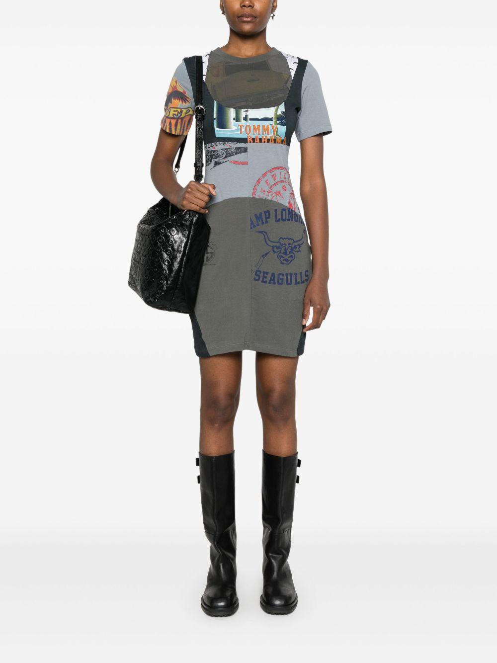 Graphic T-shirt mini dress Product Image