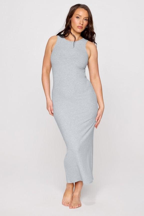 Soft Rib Sleeveless Maxi Dress Product Image