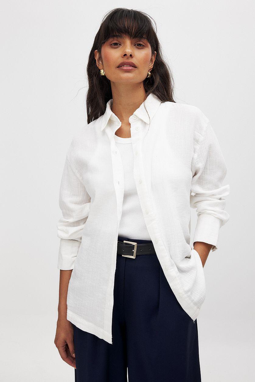 Soft Cotton Long Sleeve Shirt Product Image