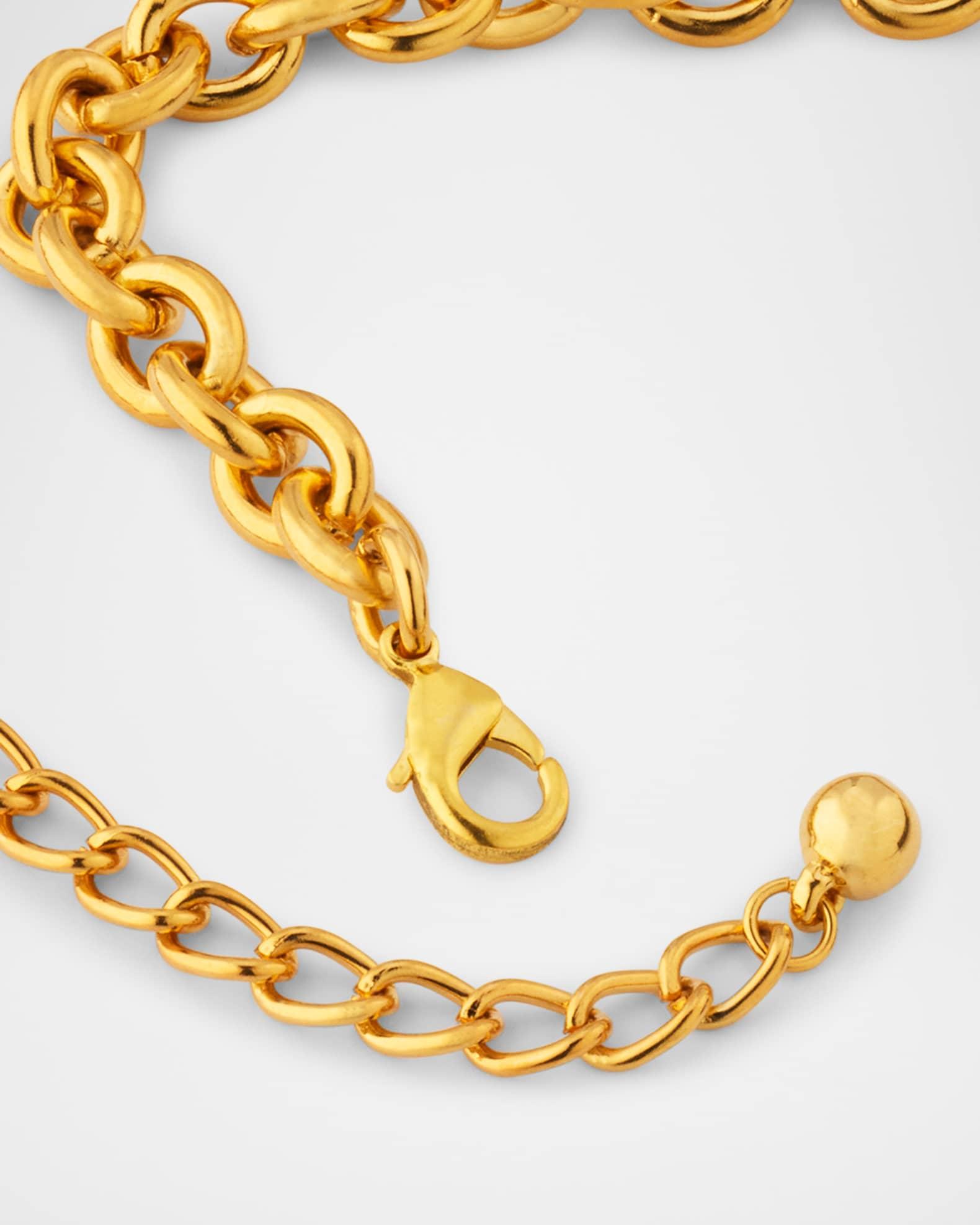 Starfish and Seashell Charm Necklace Product Image