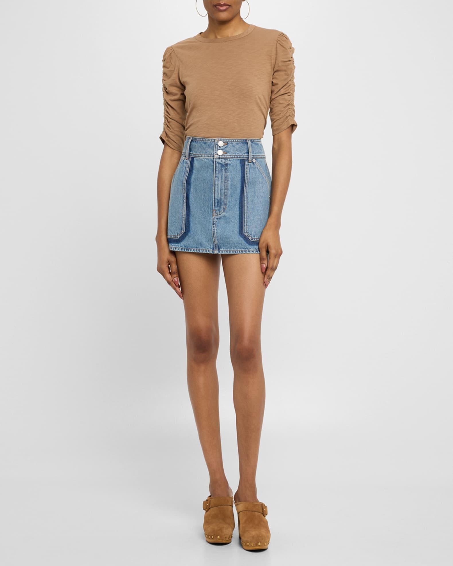 Waldorf Ruched-Sleeve Tee Product Image