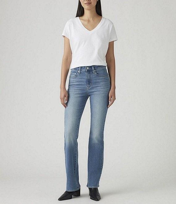 Levi's® 725 High Rise Mid Wash Bootcut Jeans Product Image