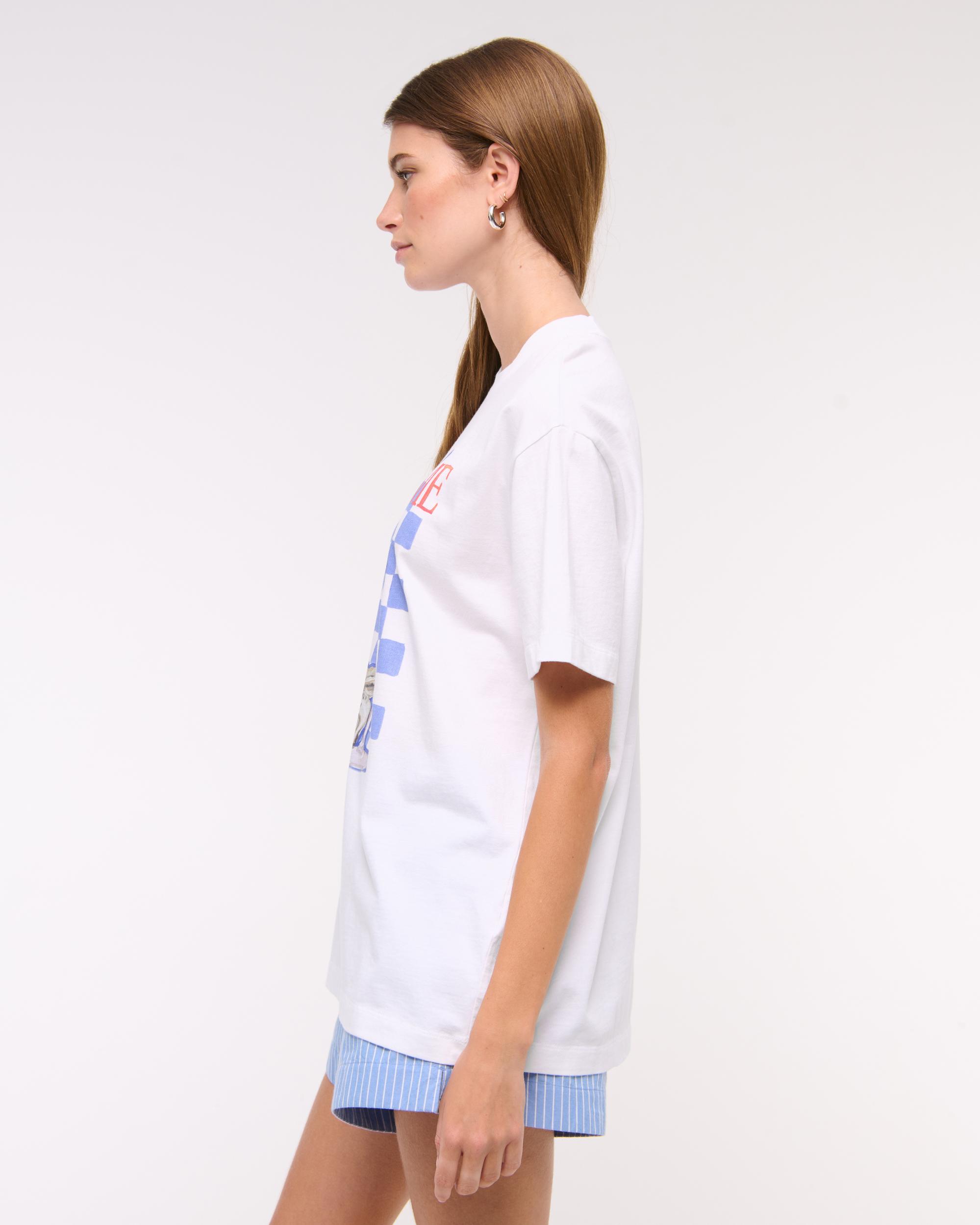Oversized Spritz Me Graphic Tee Product Image