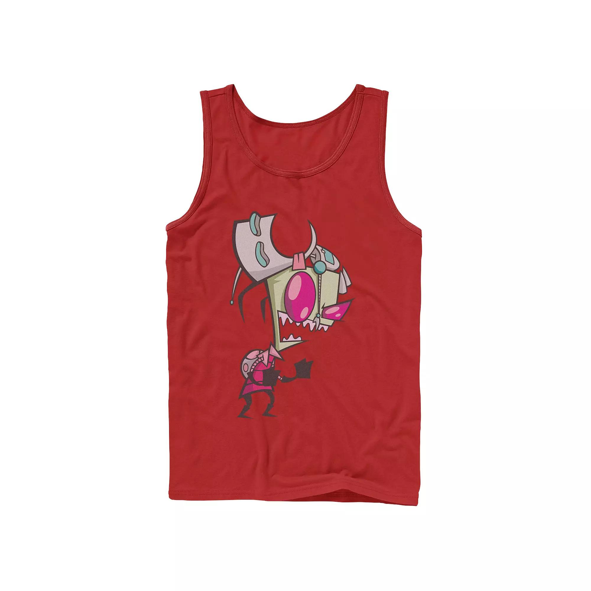 Men's Jurassic Park Sunset Circle Logo Outlined Graphic Tank Top,  Product Image