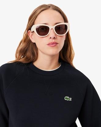 Crew Neck Piqué Sweatshirt Product Image