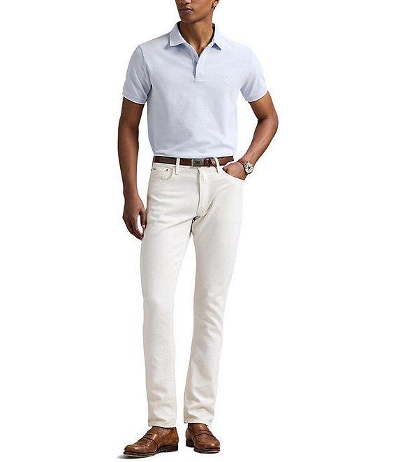 Polo Ralph Lauren Classic Stretch Oxford Mesh Short Sleeve Polo Shirt Product Image