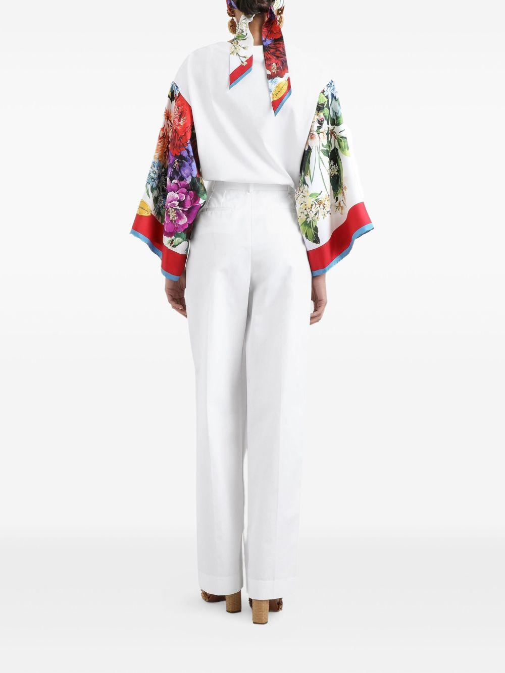 silk-sleeve t-shirt Product Image