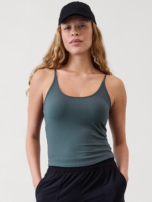 Signature Rib Thin Strap Tank Product Image