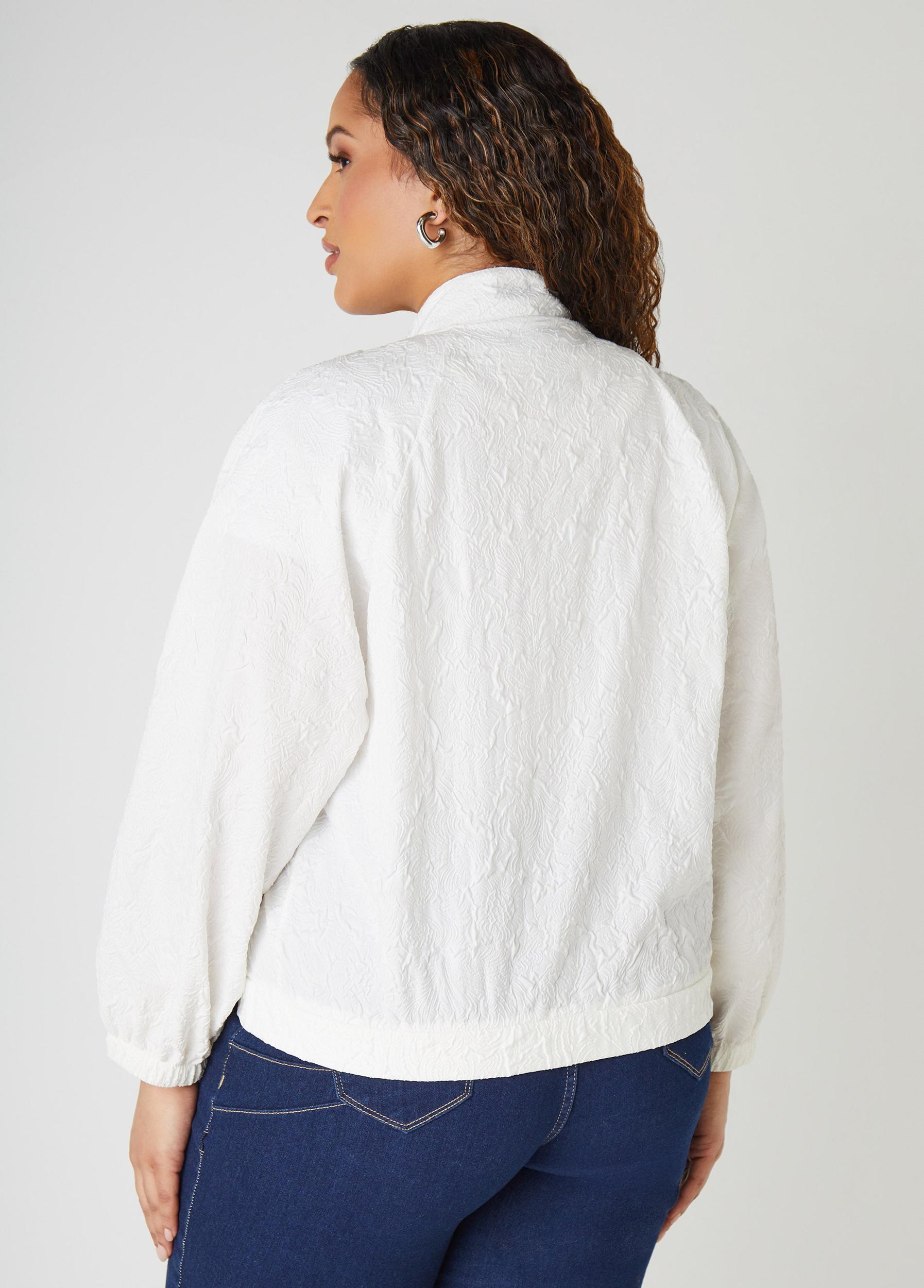 Matelasse Bomber Jacket Product Image