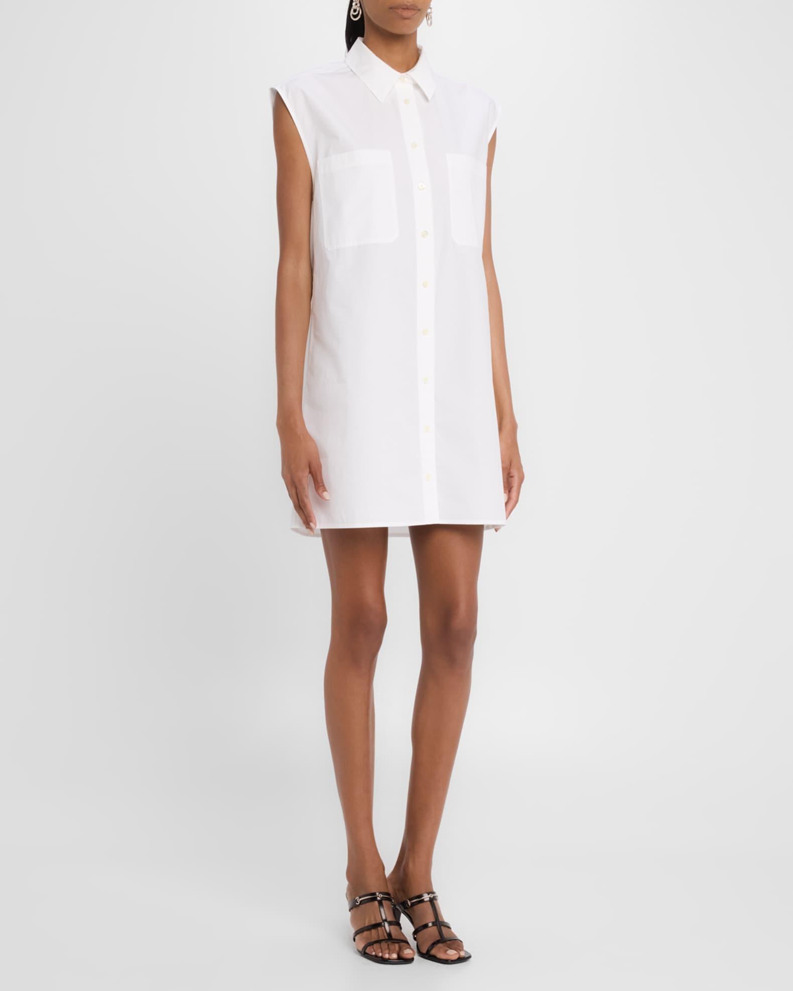 The Sleeveless Shirtdress Product Image