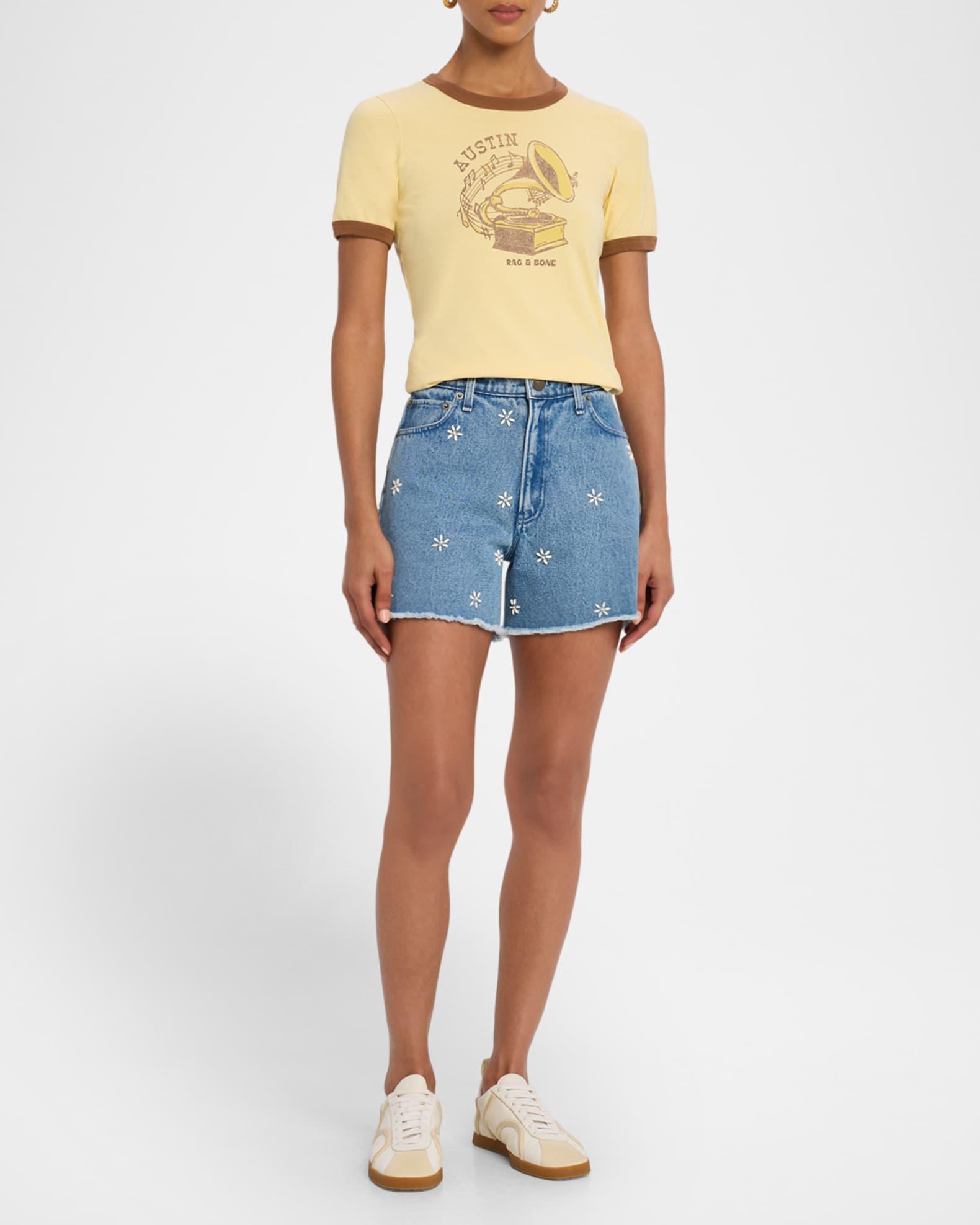 Short-Sleeve Austin Ringer Tee Product Image