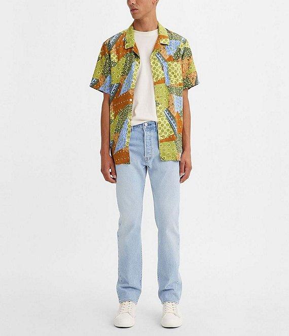 Levi's® 501 Regular Fit Straight Leg Denim Jeans Product Image