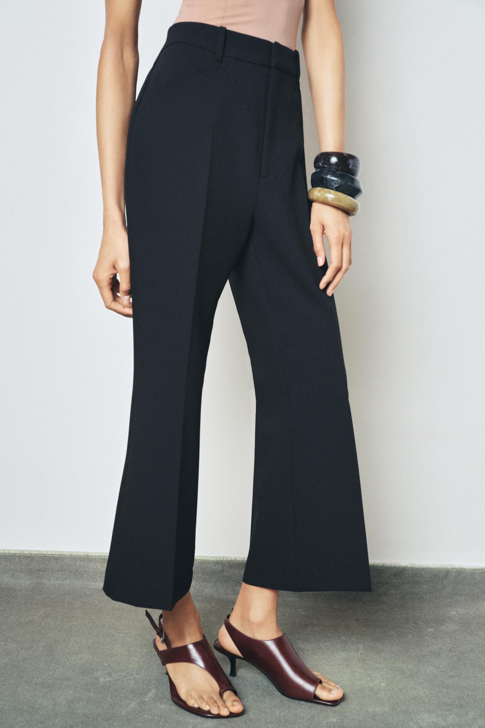 ZW COLLECTION MINI FLARE PANTS Product Image