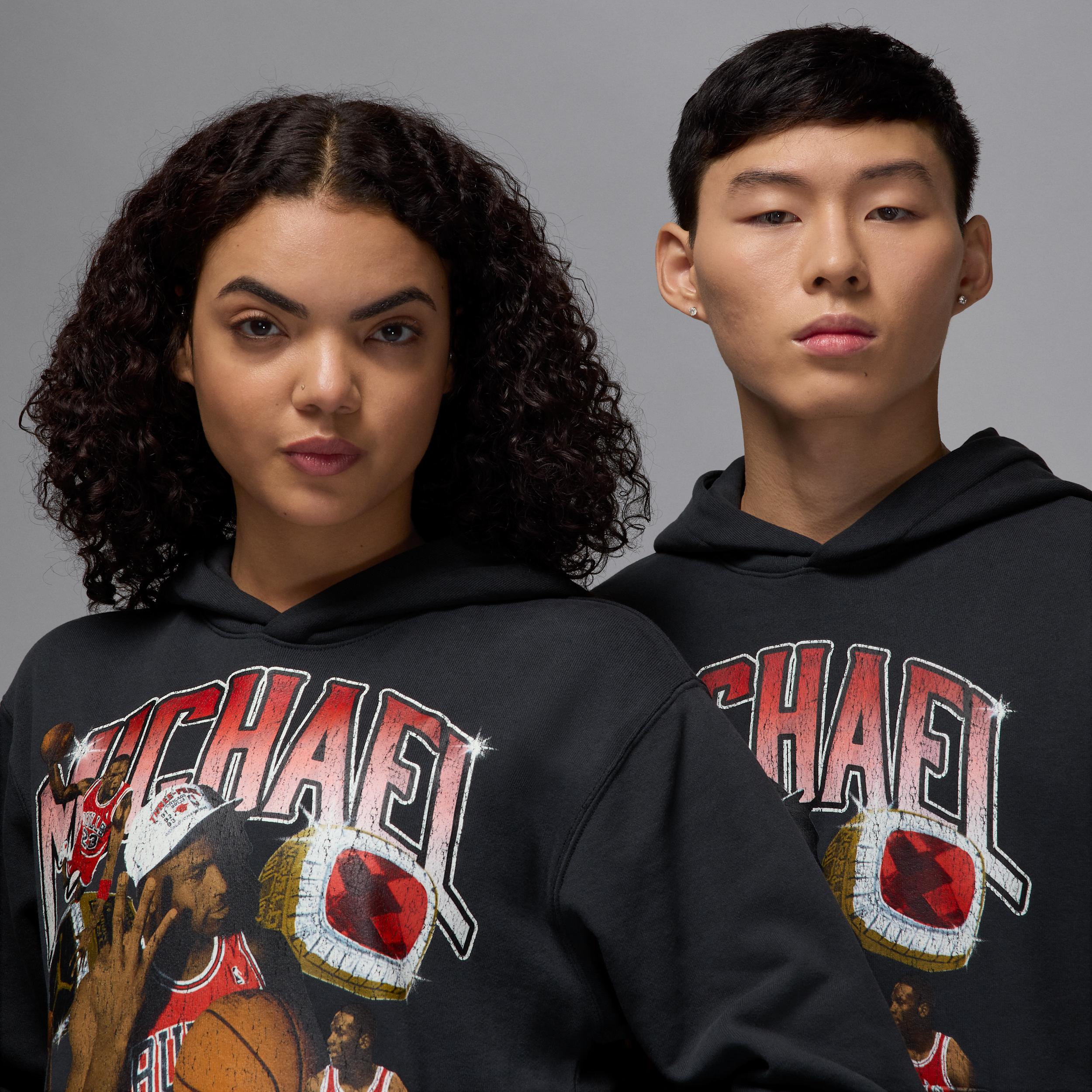 Jordan Flight Fleece Men's Graphic Pullover Hoodie Product Image