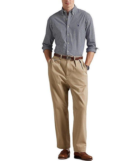 Polo Ralph Lauren Slim Fit Gingham Stretch Poplin Long Sleeve Woven Shirt Product Image