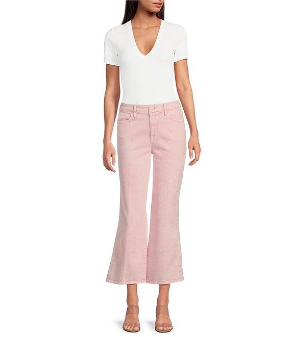 Good American Good Waist Cropped Palazzo Jeans Product Image