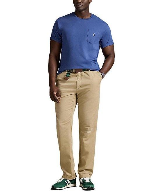 Polo Ralph Lauren Big & Tall Classic Fit Jersey Pocket Crewneck T-Shirt Product Image