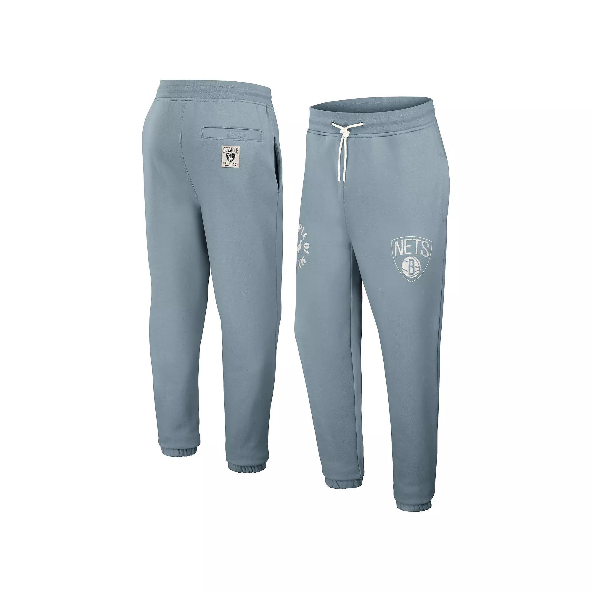 Men's NBA x Staple Mint Brooklyn Nets Plush Sweatpants,  Product Image