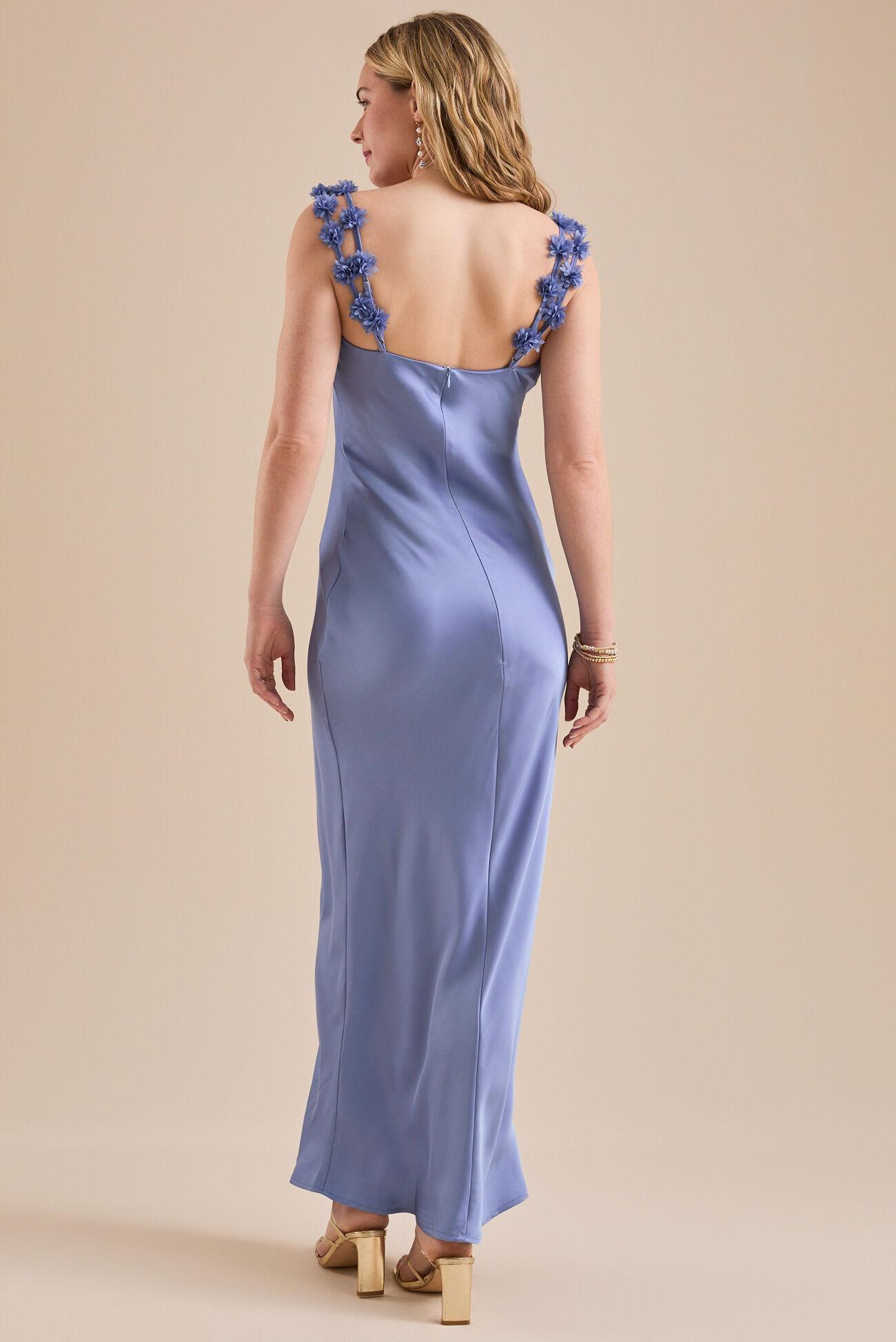 Scarlett Satin Maxi Dress Product Image
