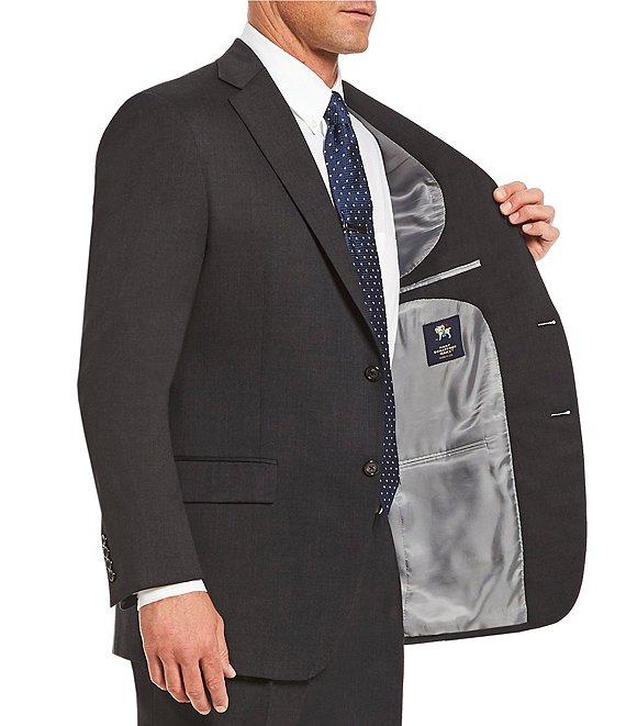 Hart Schaffner Marx Chicago Classic Fit Pleated Solid 2-Piece Suit Product Image