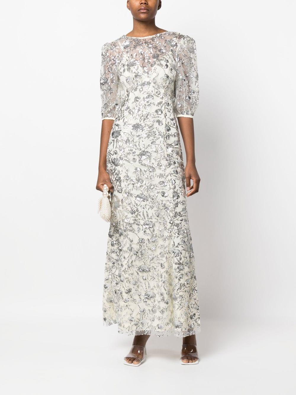 sequin-embellished maxi dress Product Image