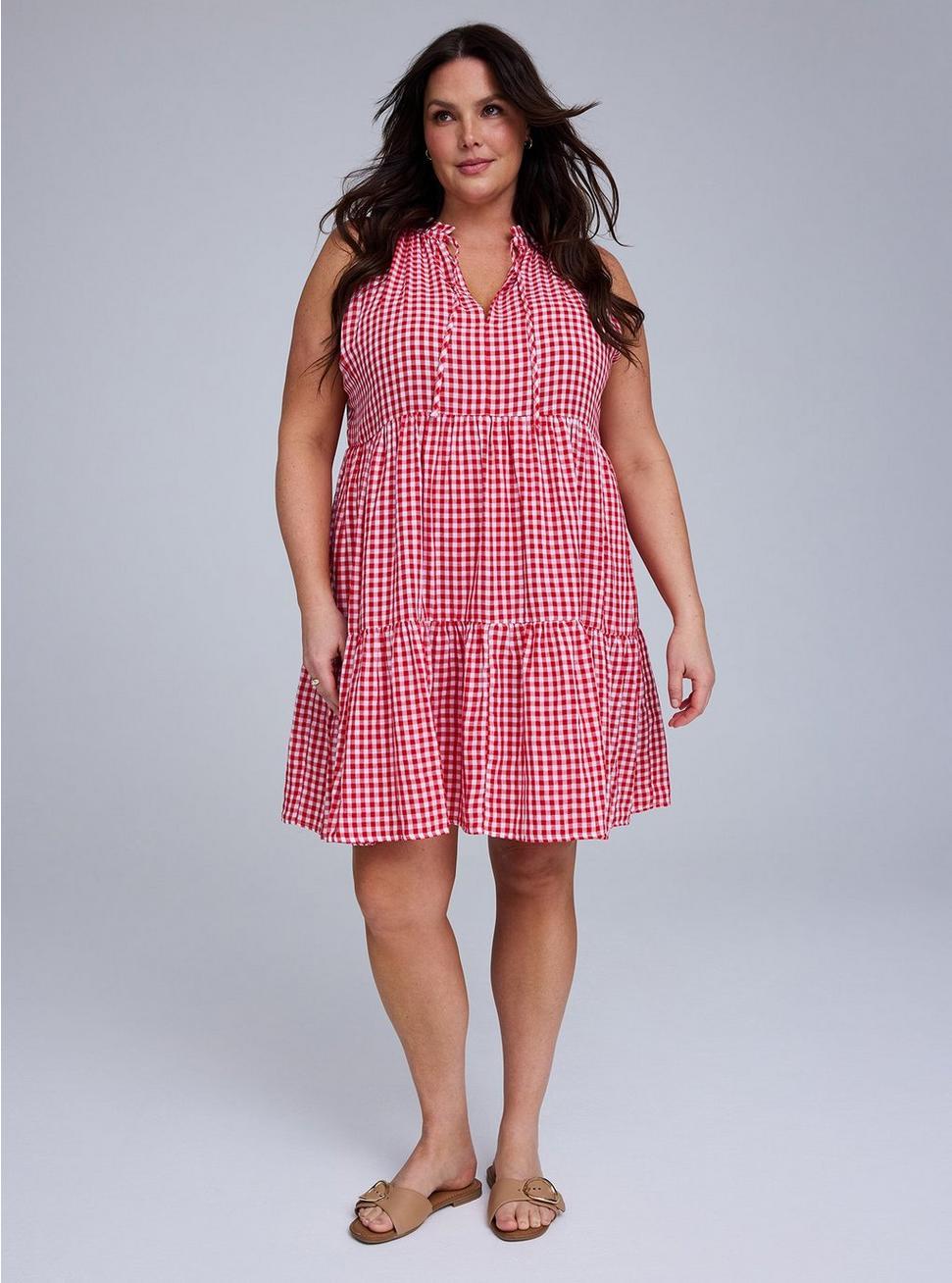 Belle Isle Tiered Mini Dress Product Image