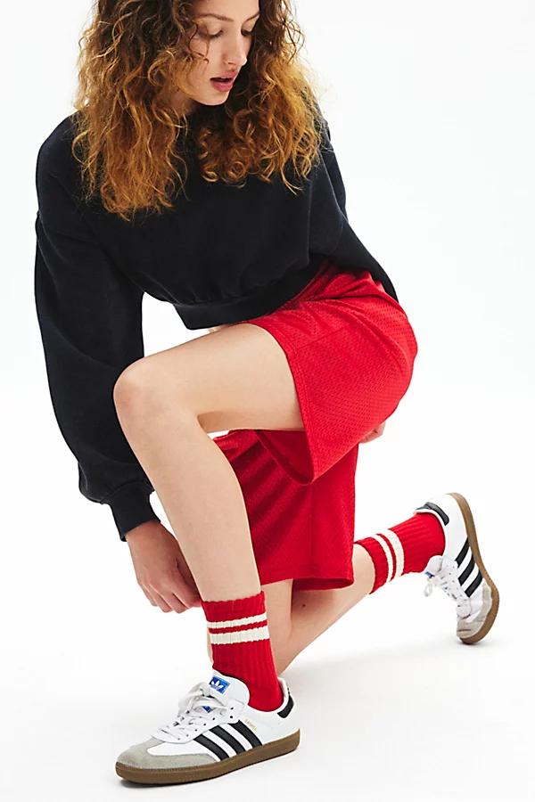Athletic Striped Scrunch Crew Sock Womens at Urban Outfitters Product Image