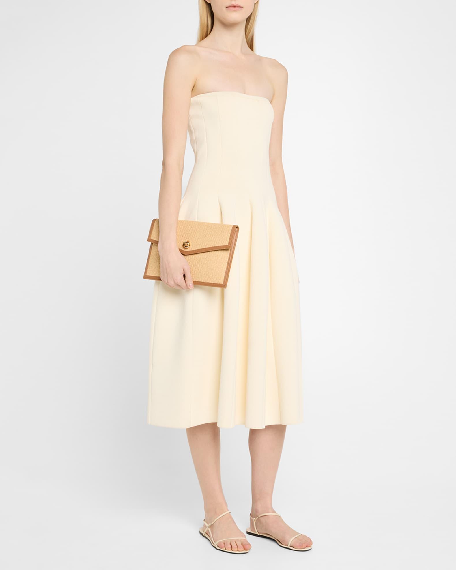 Brick Envelope Woven Clutch Bag Product Image