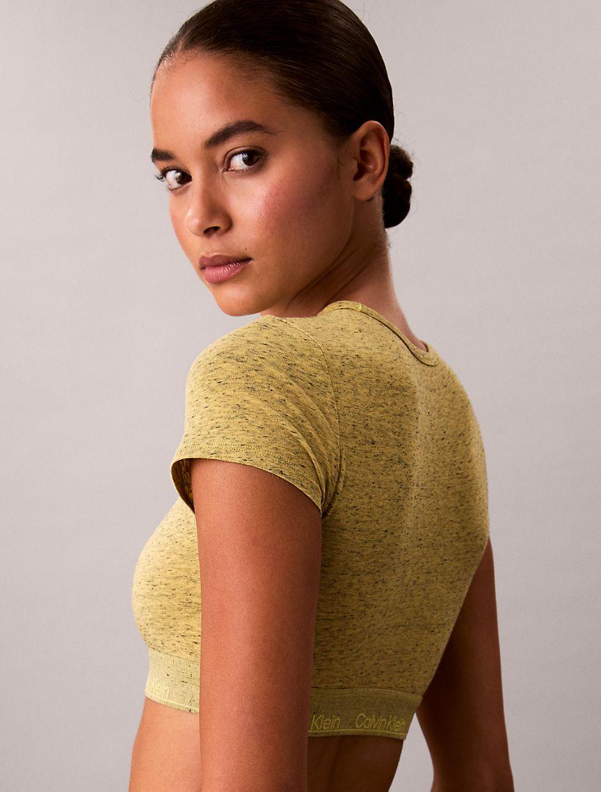 Icon Cotton Stretch Lightly Lined T-Shirt Bralette Product Image