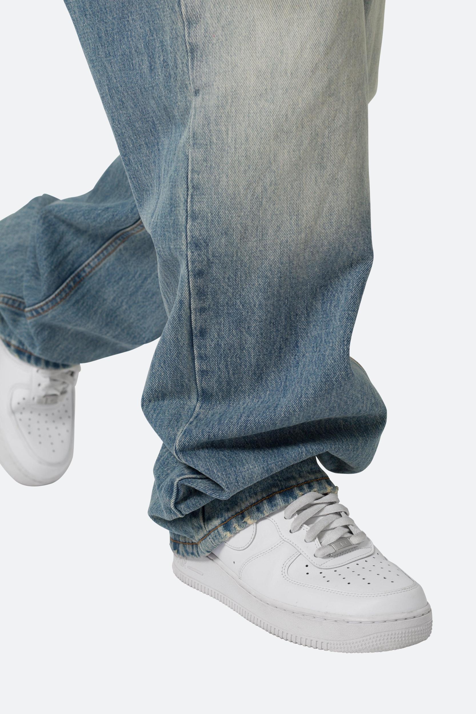 Ultra Baggy Denim - Medium Blue Product Image