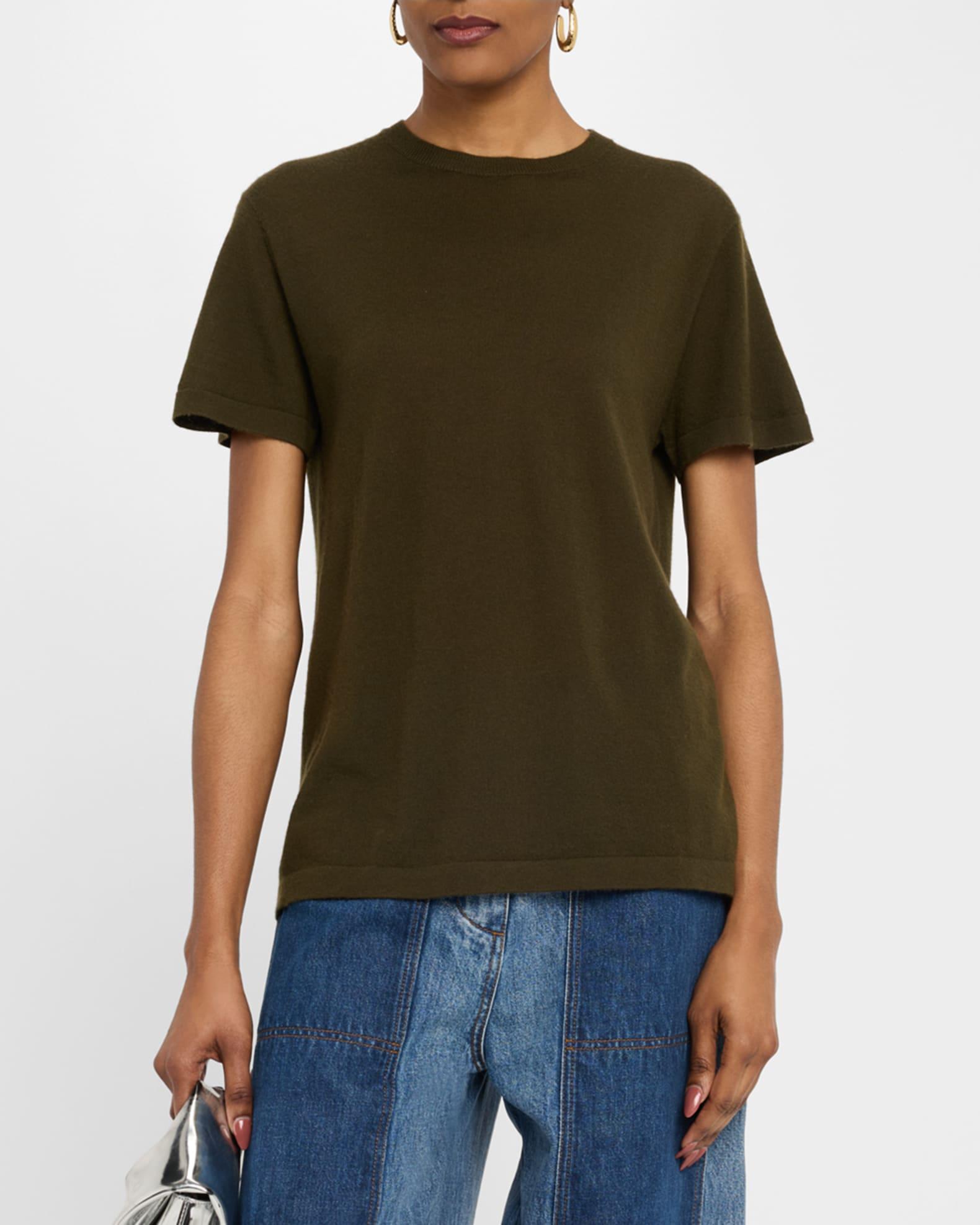 Cashmere Short-Sleeve Tee Product Image