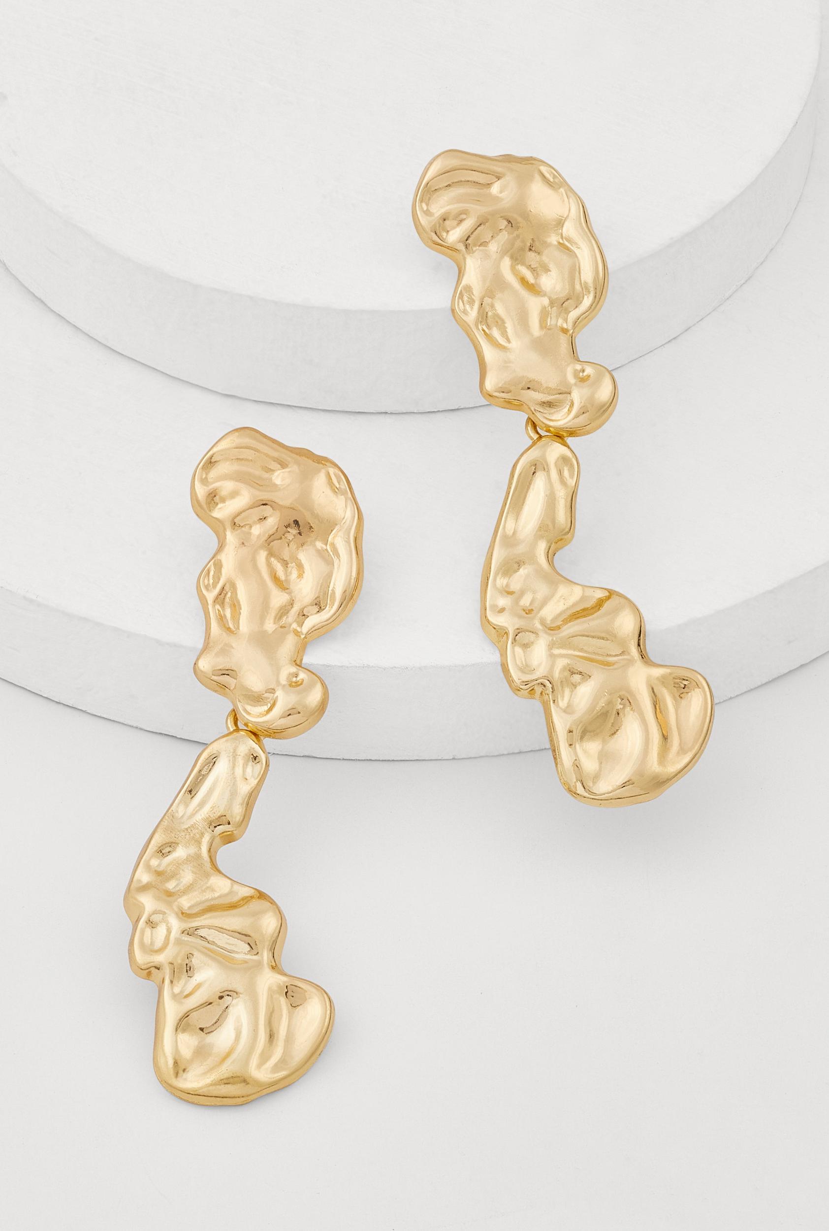 Heart Toggle Necklace and Bracelet with Hoop Earring Trio Unisex Product Image