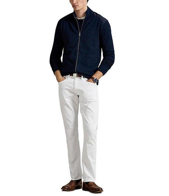 Polo Ralph Lauren Hybrid Full-Zip Mockneck Sweater Product Image