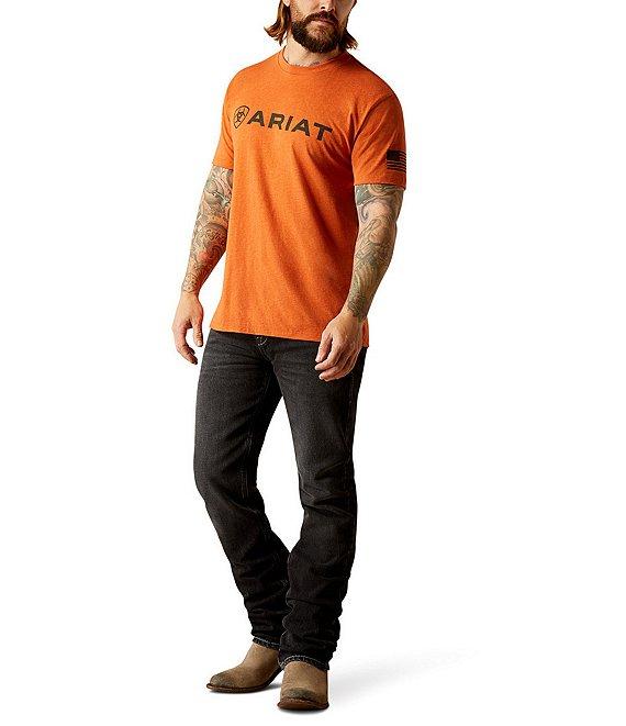 Ariat Relaxed Shield Flag Graphic T-Shirt Product Image