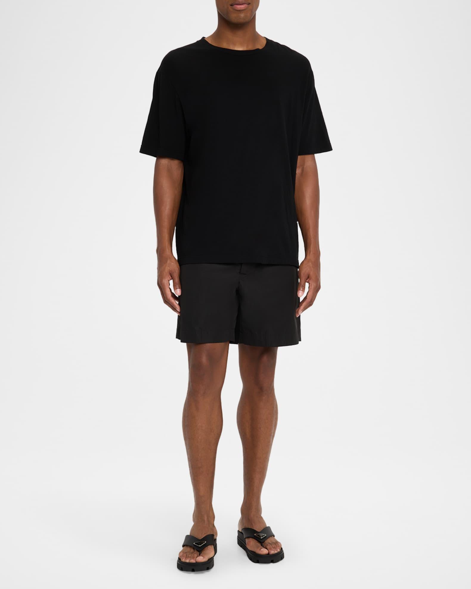 Men's Triangle Logo Thong Sandals  Product Image