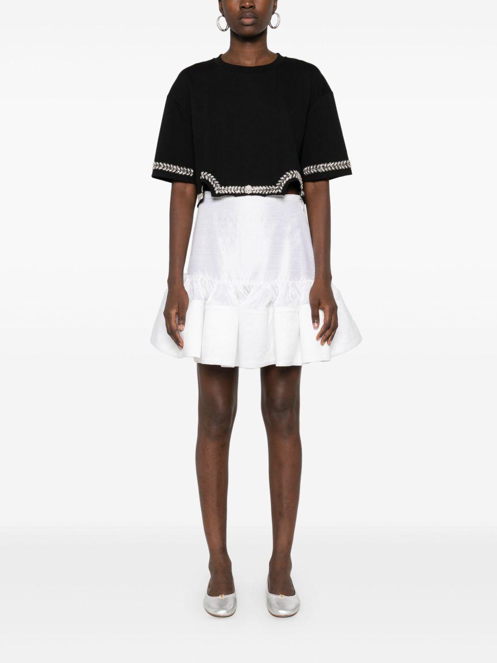 crystal-embellished T-shirt Product Image