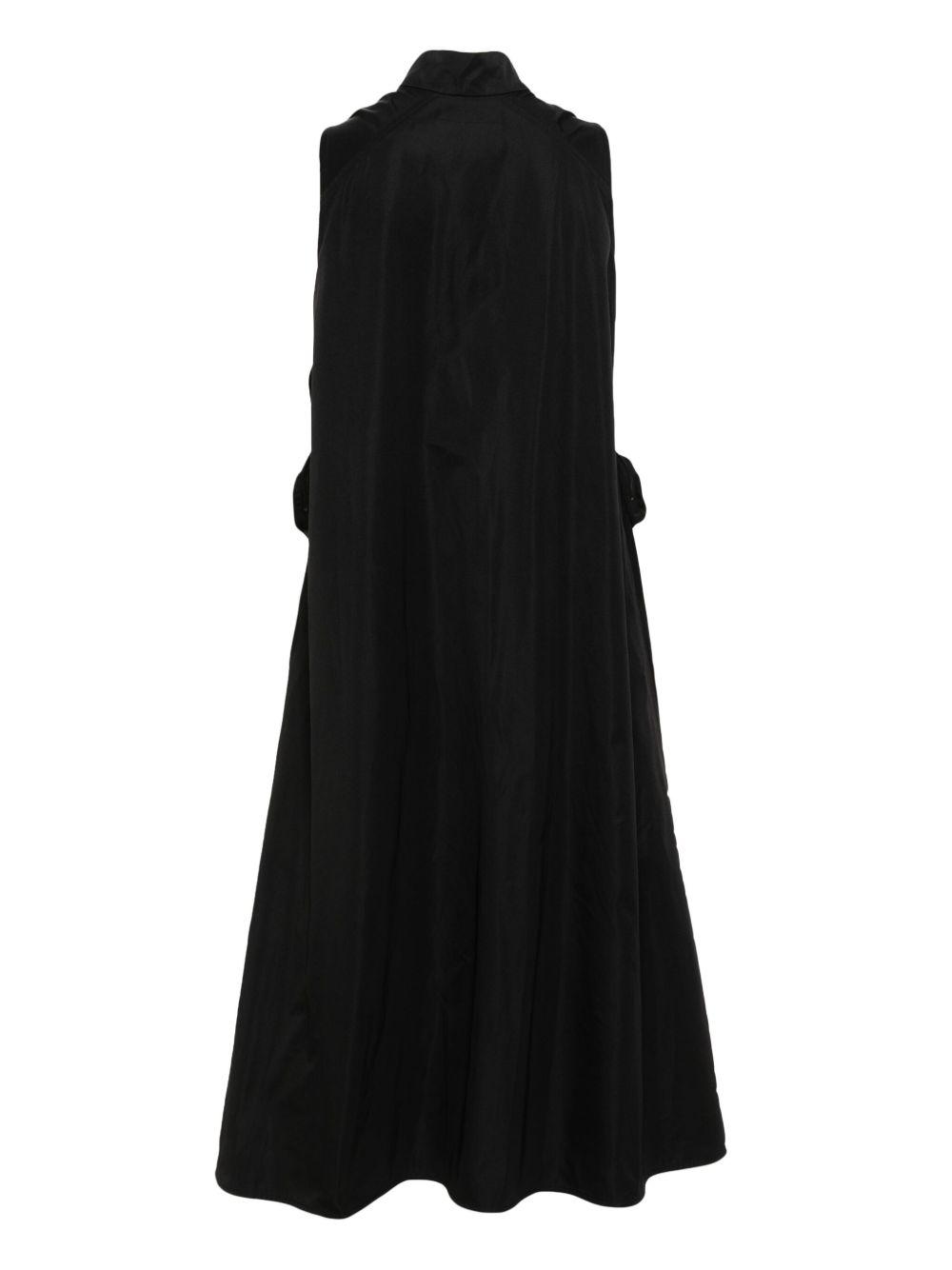sleeveless flared maxi dress Product Image